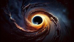 Темная материя объяснила происхождение самых ранних сверхмассивных черных дыр