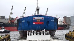 «Чукотка» почти готова: строительство новых российских ледоколов идет с опережением