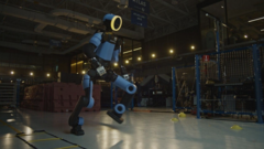 Робот-гуманоид Boston Dynamics научился играть футбол перед ЧМ-2026