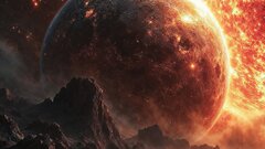 Маленькая планета соседней звезды заставляет ее вспыхивать: загадочные наблюдения