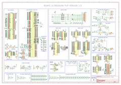 Схема соединений для Beavis Ultrasound PnP Version 1.0. Источник.
