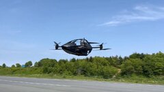 В России впервые запустили прототип аэротакси с человеком на борту (видео)