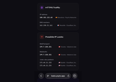 Тестовый сайт, раскрывающий IP-адреса пользователей «Частного узла iCloud»